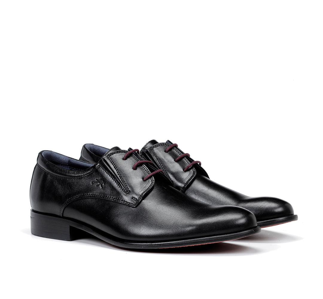 Pantofi Derby MEMORY piele naturala - Fluchos