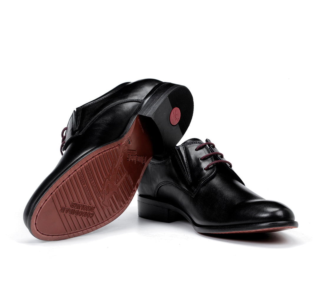 Pantofi Derby MEMORY piele naturala - Fluchos